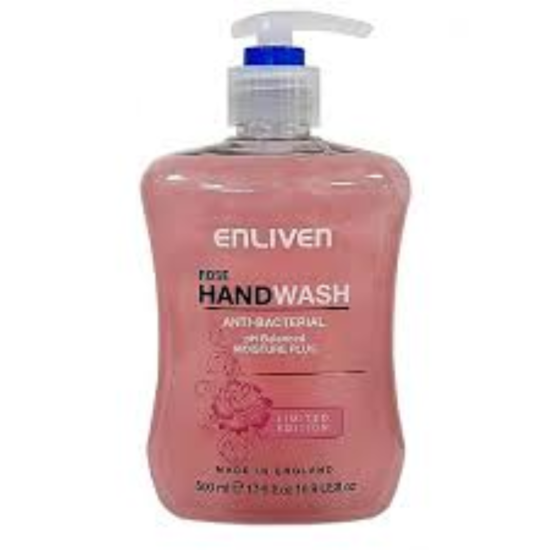 ENLIVEN HANDWASH ROSE 500ML
